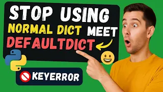 Defaultdict Class Python Is a Game-Changer STOP Using Normal Dict