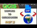 HOW TO CONVERT SHAPEFILE TO GOOGLE EARTH KML FAST - QGIS