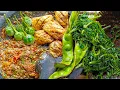 Lagu LALAP TERONG PETE SAMBAL TERASI TEMPE BAWANG SELADA AIR - dapur gosong daily cooking recipes | asmr