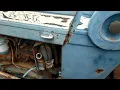 FORD AGRICULTURAL TRACTOR chassis and engine number location