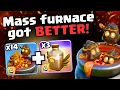Download Lagu MASS Revive MASS Furnace is SO STRONG!  Swag spells like CRAZY! | Clash of Clans