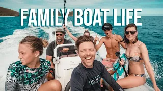 A Day In The Life Of A Sailing Family