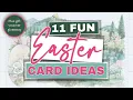 EASTER GREETING CARD IDEAS 2025 Card making tutorial plus CRAFT VOUCHER PRIZES