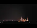 Beautiful Fajr Azan/Adhan  (Islamic call to pre-dawn Prayer) Blue Mosque Istanbul Turkey