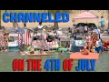 Lake Havasu CHANNEL on the 4th of JULY 2021
