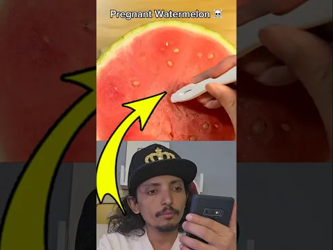 تجربة حمل البطيخ😲 ـ اغرب تجارب الانترنت 🫩