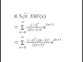 FACTDOUBLE vs FACT ERF Taylor Maclaurin SERIESSUM LINEST Polynomial Regression Google Sheets excel