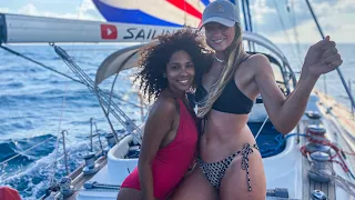 One of these girls gets very seasick… can you guess which?