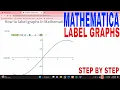 How To Label Graphs In Mathematica