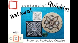 Balawat Zentangle Quickie