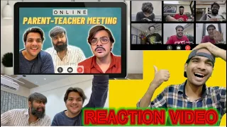 online parent teacher meeting ashish chanchlani new comedy reaction video
