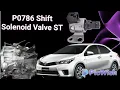 P0786 Shift Solenoid Valve ST
