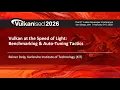 Vulkanised 2026 Vulkan at the Speed of Light - Benchmarking Auto-Tuning Tactics