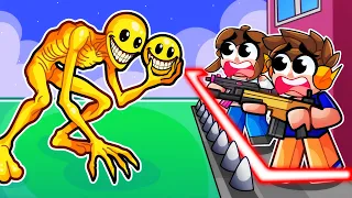 Construa uma BASE SEGURA vs VERITY no Roblox!