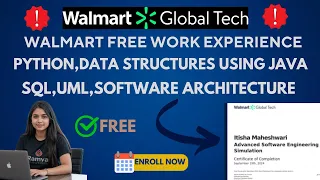 Walmart USA Advanced Software Engineering Job Simulation Free Resume Booster