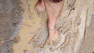 playing with mud designing hrithika