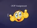 OOP Project Presentation