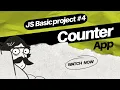 Build a Counter App with JavaScript Beginner Project for Web Developers