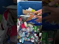 Break down boxes for extra room in your recycle bin
