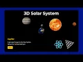Build a 3D Solar System in React and Three js