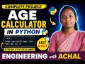 Age Calculator in Python Easy Python Mini Project for Beginners