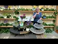 Barbara King Collapsible Three-Tiered Corner Plant Stand on QVC