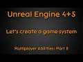 Let s create a game system Multiplayer Abilities part2 FREE DOWNLOAD - Unreal Engine 4 5