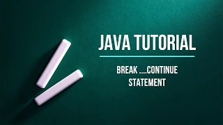 Java Bangla Tutorial Part 20 Java Full Course Break and Continue Statement
