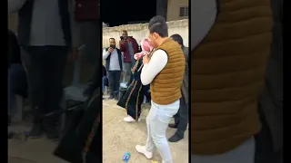 أم صالح داخلة على الدبكة وكأنها مقدمة برنامج رياضي اكسبلور الاردن سوريا تيك توك مجوز دبكة 