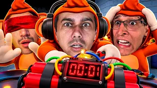 3 MALUCOS DESARMANDO UMA BOMBA - BOMBANANA #2