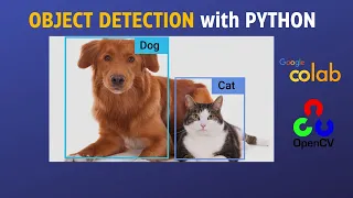 OBJECT DETECTION with PYTHON - OpenCV in Google Colab