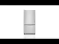 KitchenAid 22 07-cu ft Bottom-Freezer Refrigerator Stainless Steel