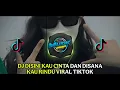 Download Lagu DJ DISINI KAU CINTA DAN DISANA KAU RINDU VIRAL TIKTOK