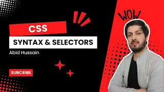 Tutorial CSS Syntax Selectors Explained Beginner-Friendly CSS