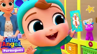 Joãozinho! Primeiro Dia de Aula 🎒✏️ | Little Angel Brasil | Músicas Infantis em Português