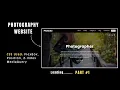 - Photography Website Using HTML CSS Step-By-Step Navbar Hero Section Design webcoding25