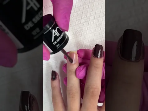 Unhas decoradas com marmorizado lindíssimo 😮‍💨