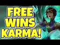 Want free wins Play Karma LIKE THIS in Season 16