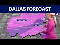 Dallas weather Jan 23 morning forecast