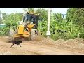 Lagu Technique Of Using a Large SANY STG190C-8S Grader for Pushing Gravel for Base Course Road Building