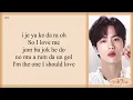 JIN (BTS 방탄소년단) - Epiphany (Official Audio) Easy Lyrics