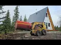 Download Lagu Installing the Most Efficient Diesel Heater in Our Off-Grid Cabin | Steel \u0026 Concrete Tank Stand