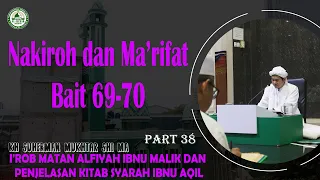 Download Bait 69-70.- I'rob matan Alfiyah dan syarah ibnu aqil Part 38. - KH.Suherman Mukhtar,MA MP3