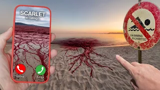 IF YOU SEE RED OCEAN... RUN! SCARLET