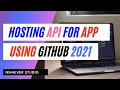 Build GitHub page for api hosting hosting API on GitHub pages Demo with iOS Application 2021