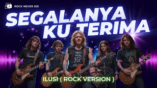segalanya ku terima ilusi cover rock 