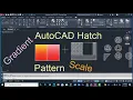 AutoCAD 2023 Hatch Tutorial Complete AutoCAD Gradient Hatch