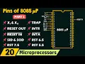 Pin Diagram of 8085 Microprocessor P - Part 1