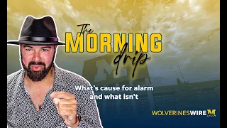 The Morning Drip What s cause for alarm and what isn t for Michigan football through Week 4