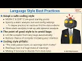 L05 09 Language Style Best Practices